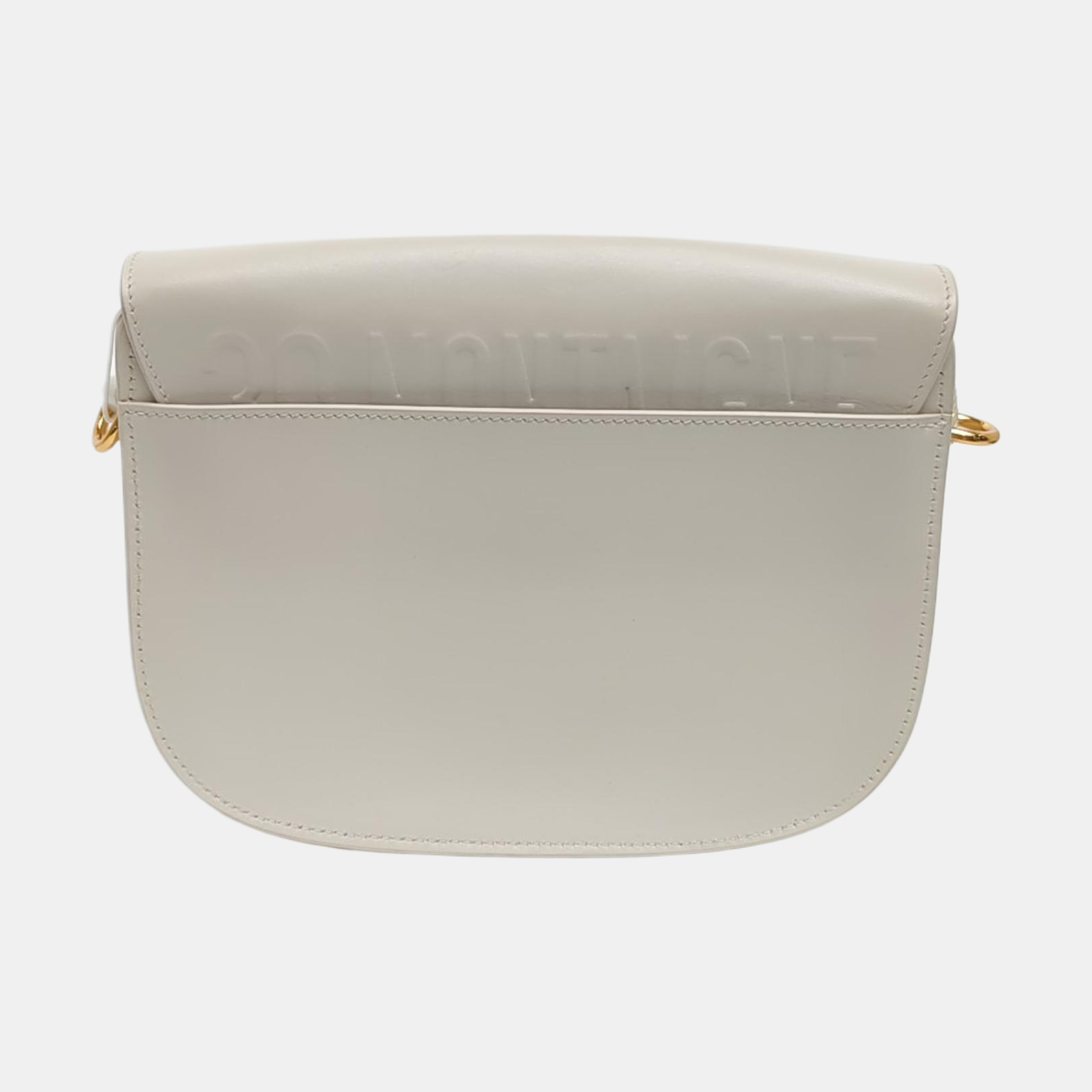 Authenticated pre-owned  Bobby Medium Calfskin White - Shoulder Bag at Looply