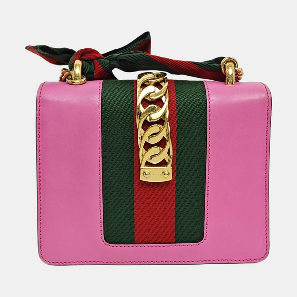 Sylvie Mini Calfskin Pink