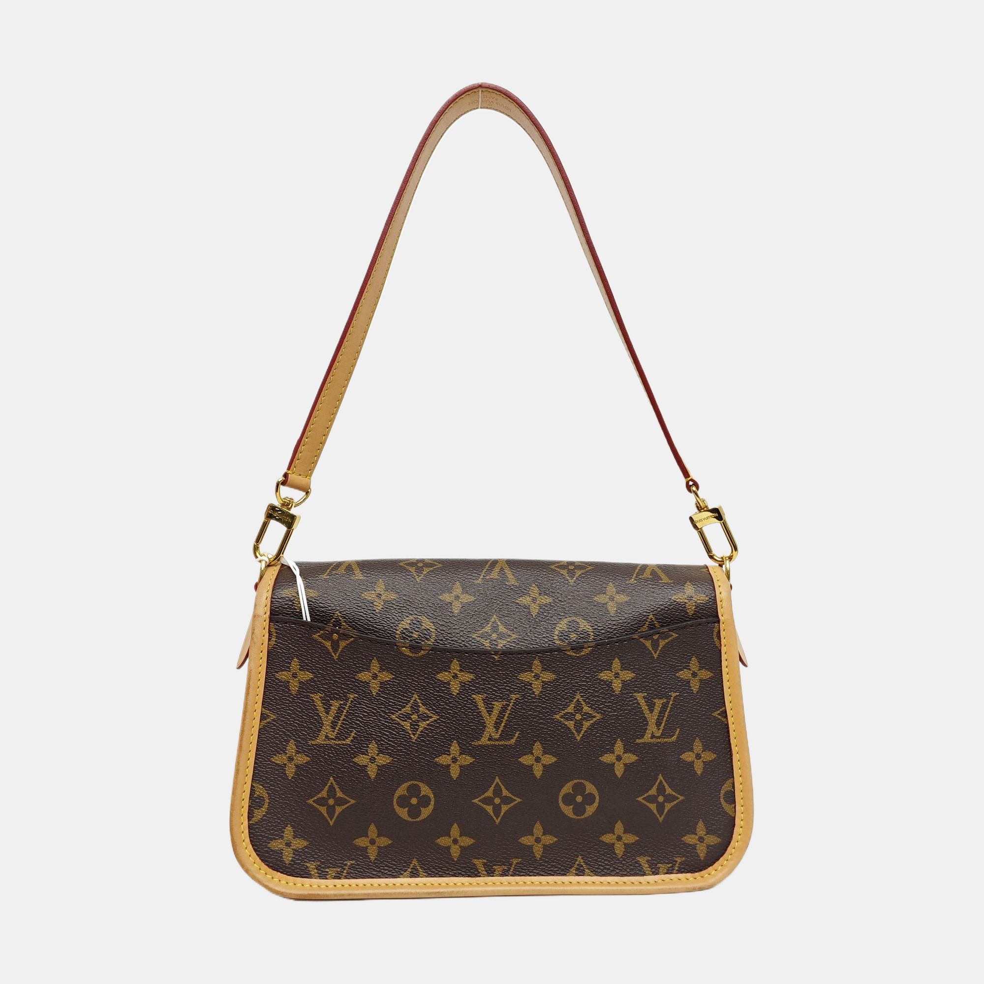 DIANE Monogram Coated Canvas Brown