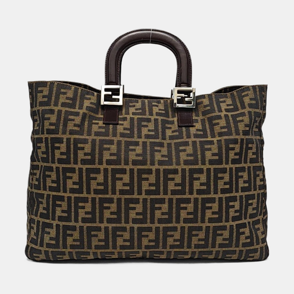 FF Tote Canvas Brown