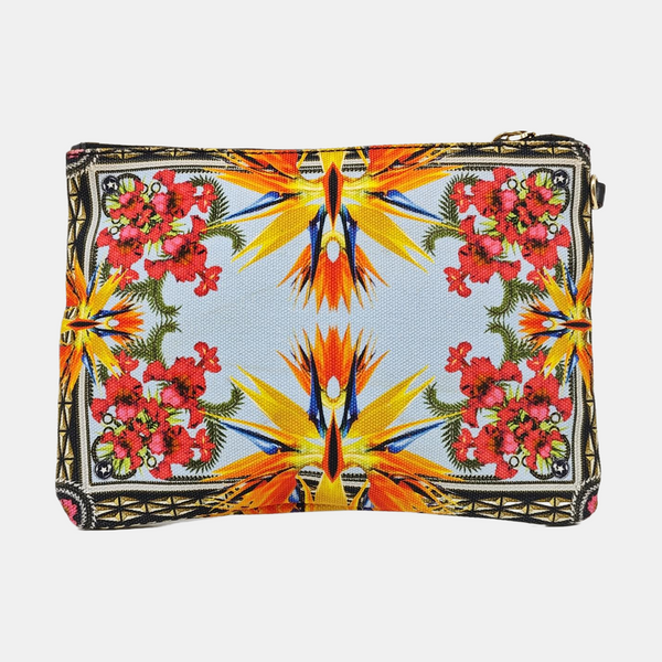 Canvas Clutch Multicolor
