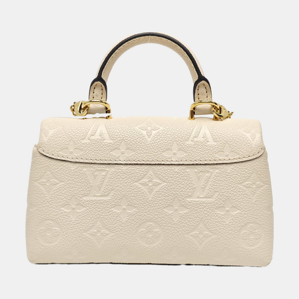 MADELEINE Nano Monogram Calfskin Beige