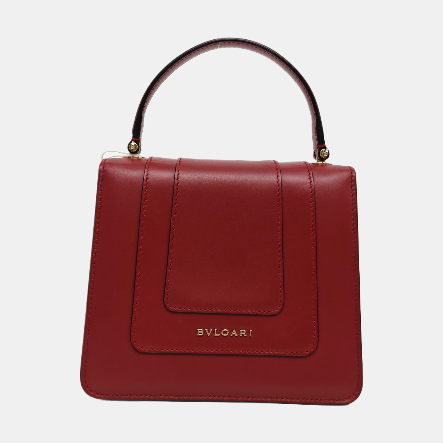 SERPENTI FOREVER Small Quilted Calfskin Red