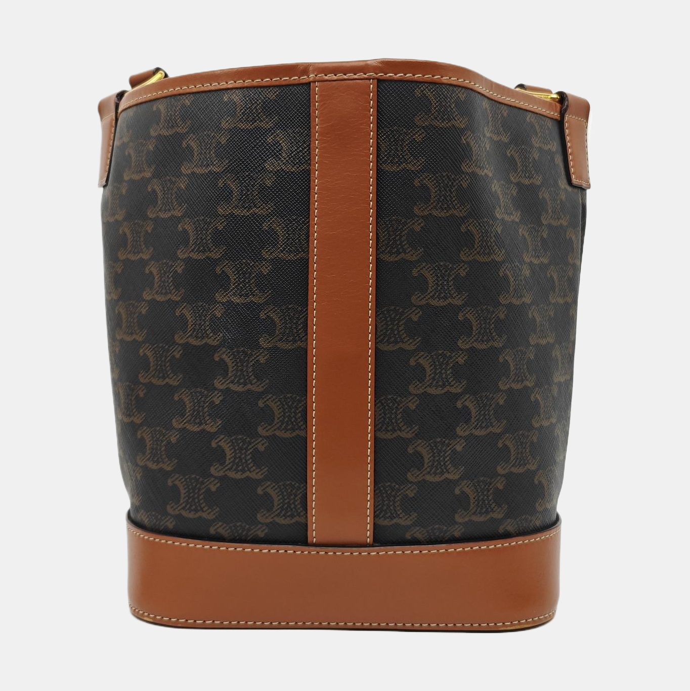 TRIOMPHE CANVAS Small Coated Canvas Brown