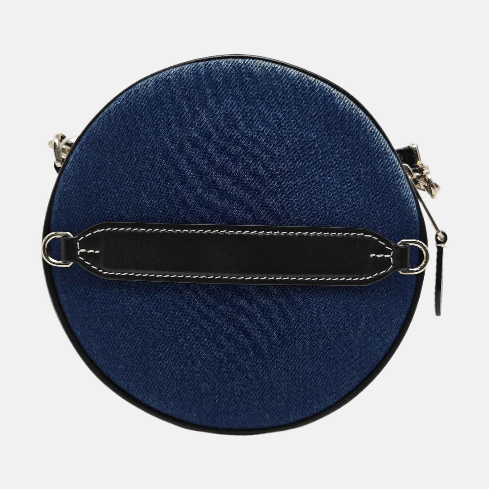 Fabric Crossbody Bag Blue