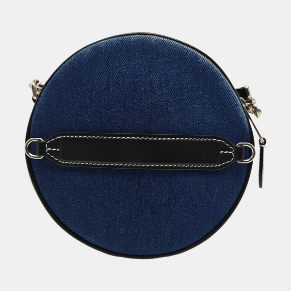 Fabric Crossbody Bag Blue