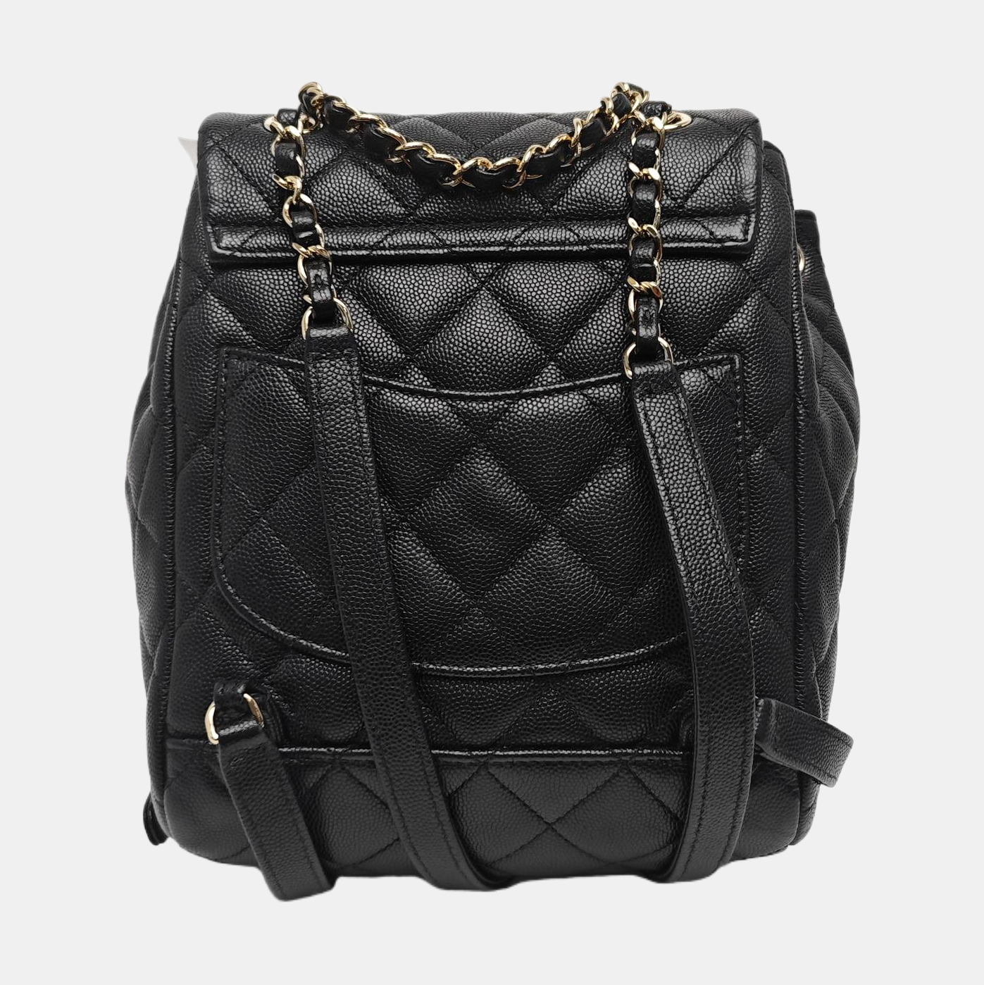 URBAN SPIRIT Small Quilted Grained Calfskin Black