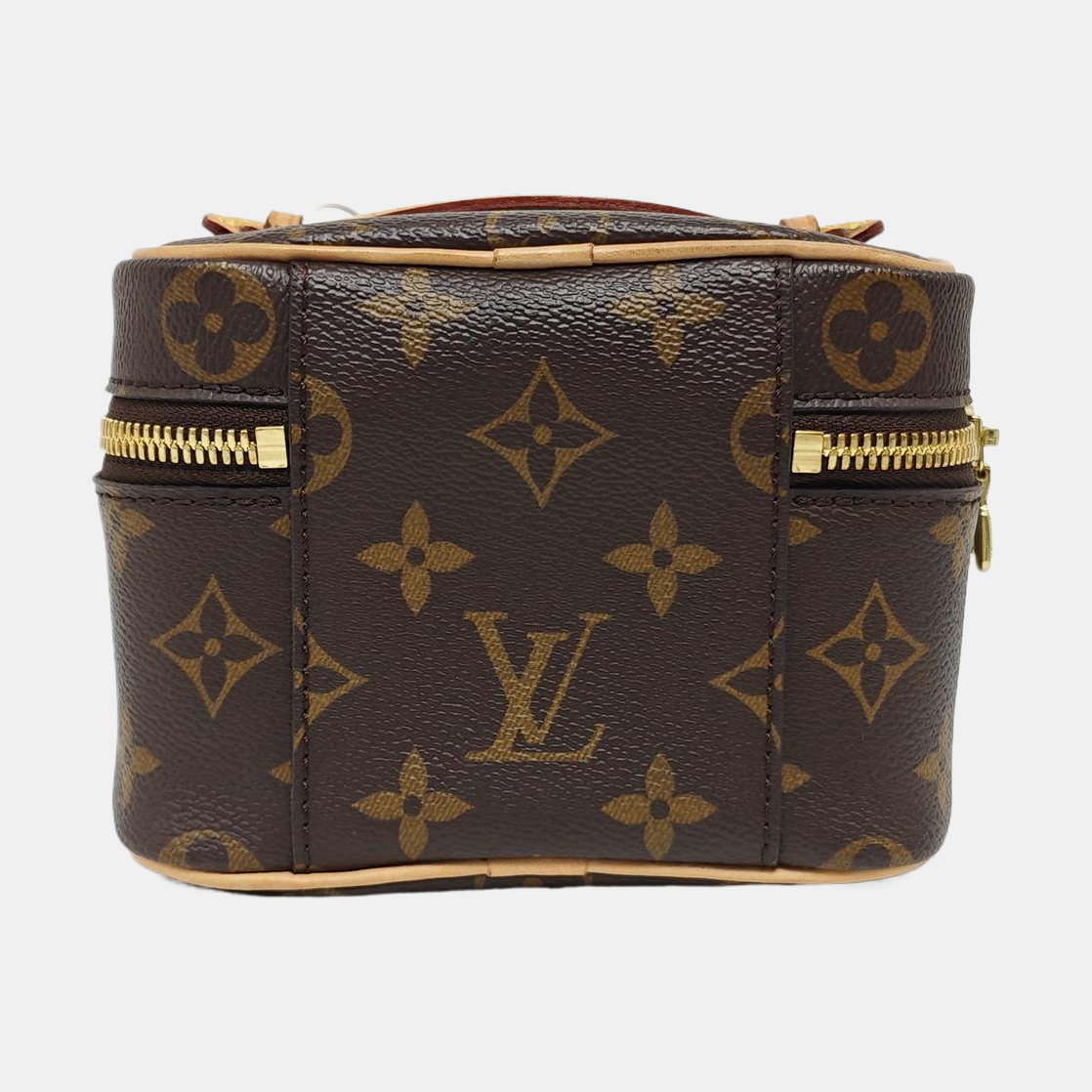 NICE Super Mini Monogram Coated Canvas Brown