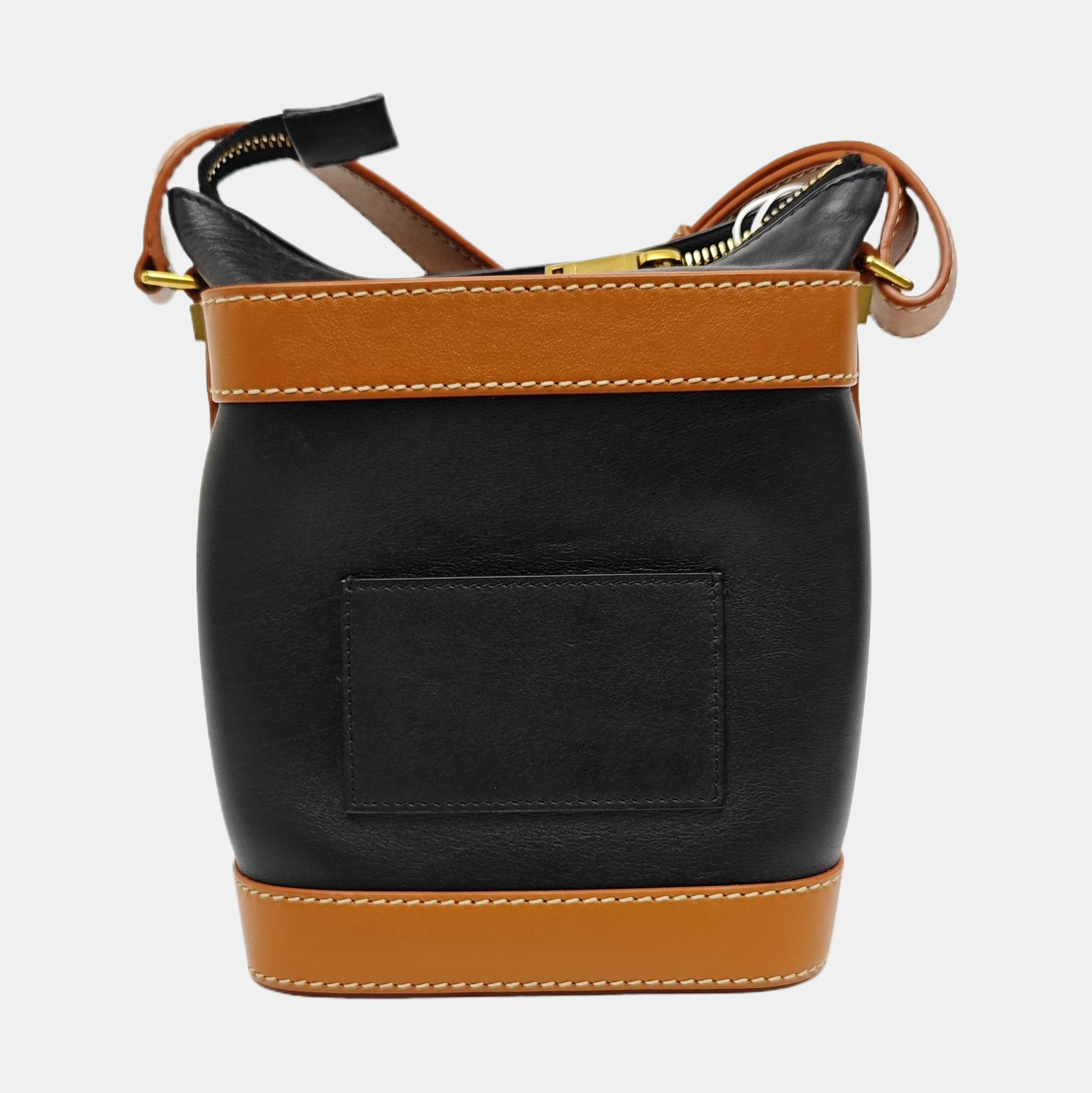 Calfskin Bucket Bag Black