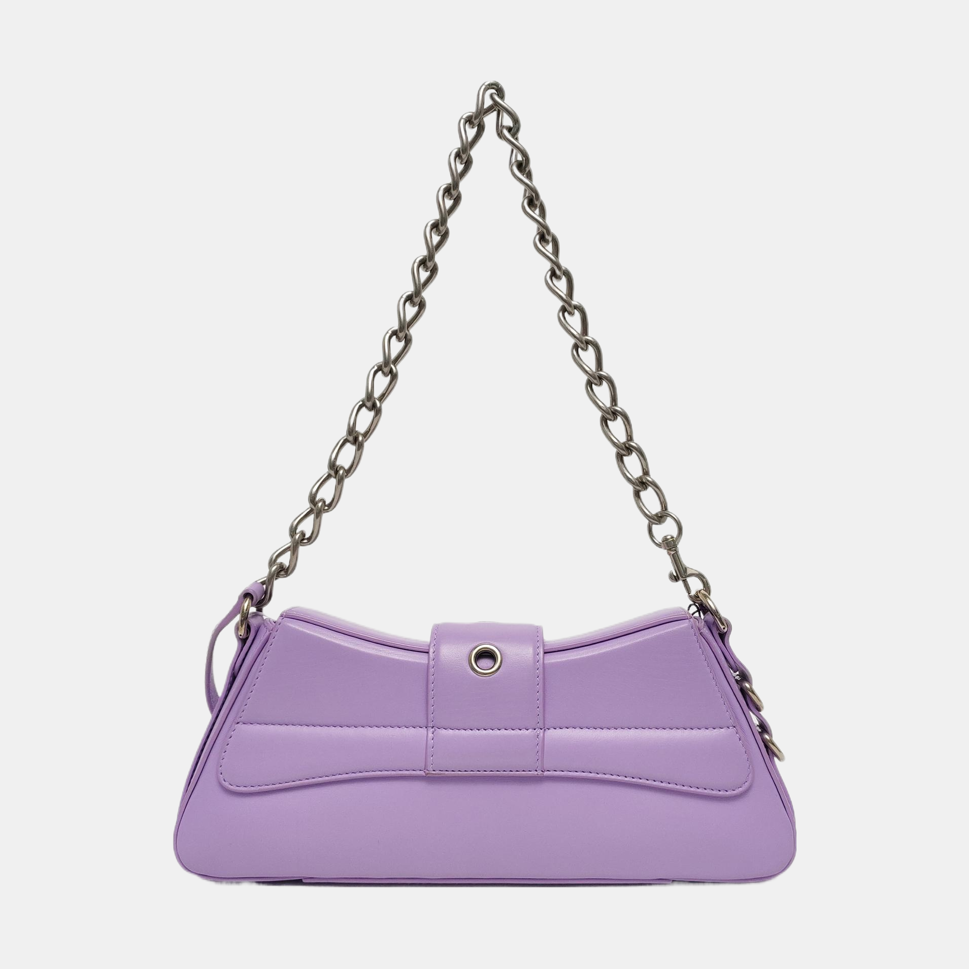 LINDSAY Small Calfskin Purple