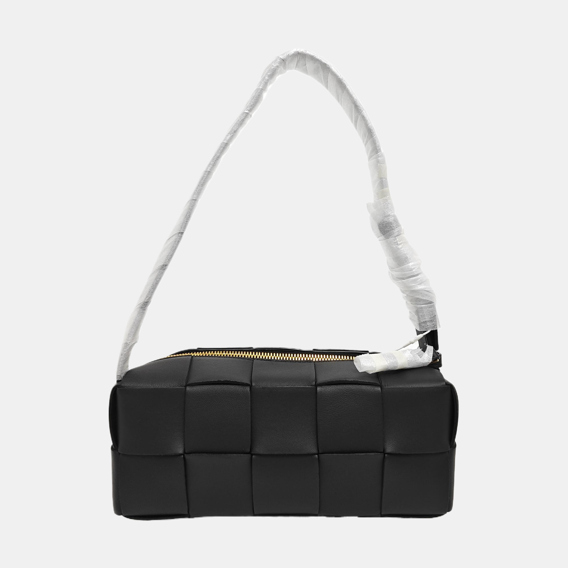 Brick Cassette Small Lambskin Black