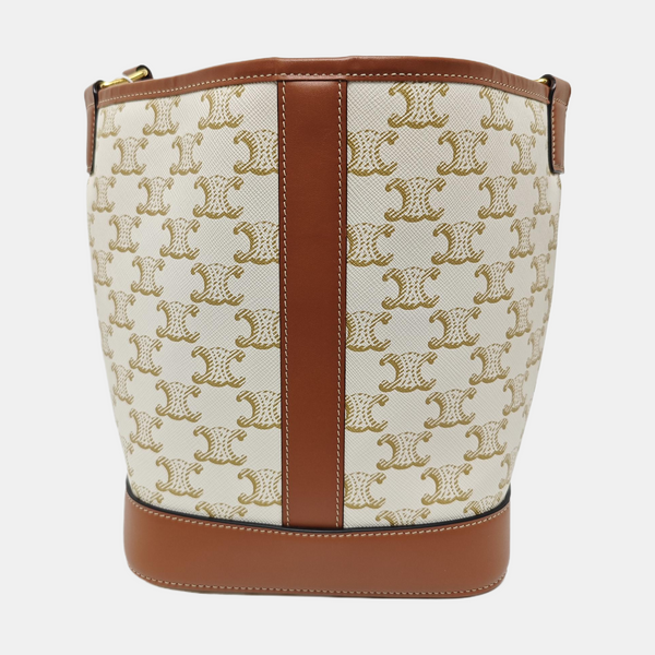 TRIOMPHE CANVAS Small Coated Canvas Beige