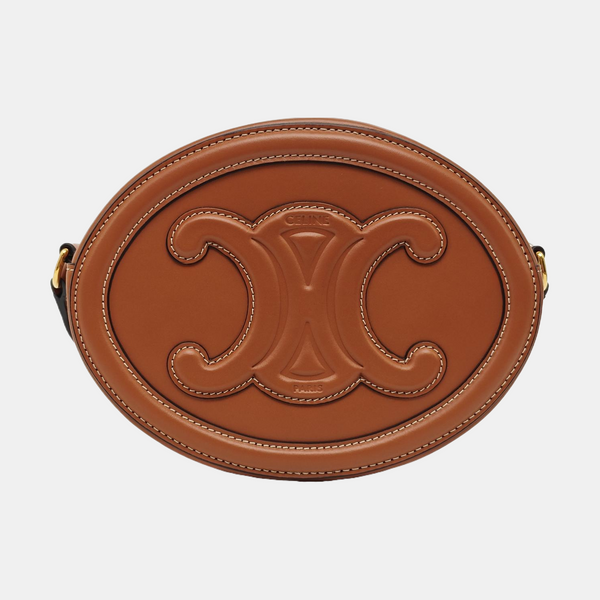 TRIOMPHE Small Calfskin Brown