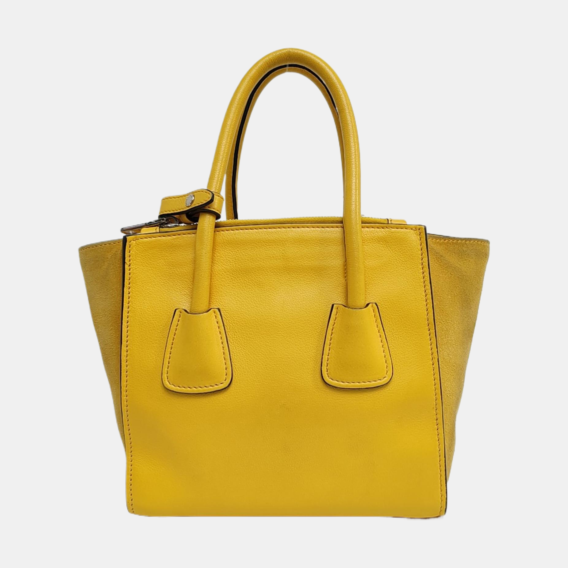 Calfskin Tote Bag Yellow