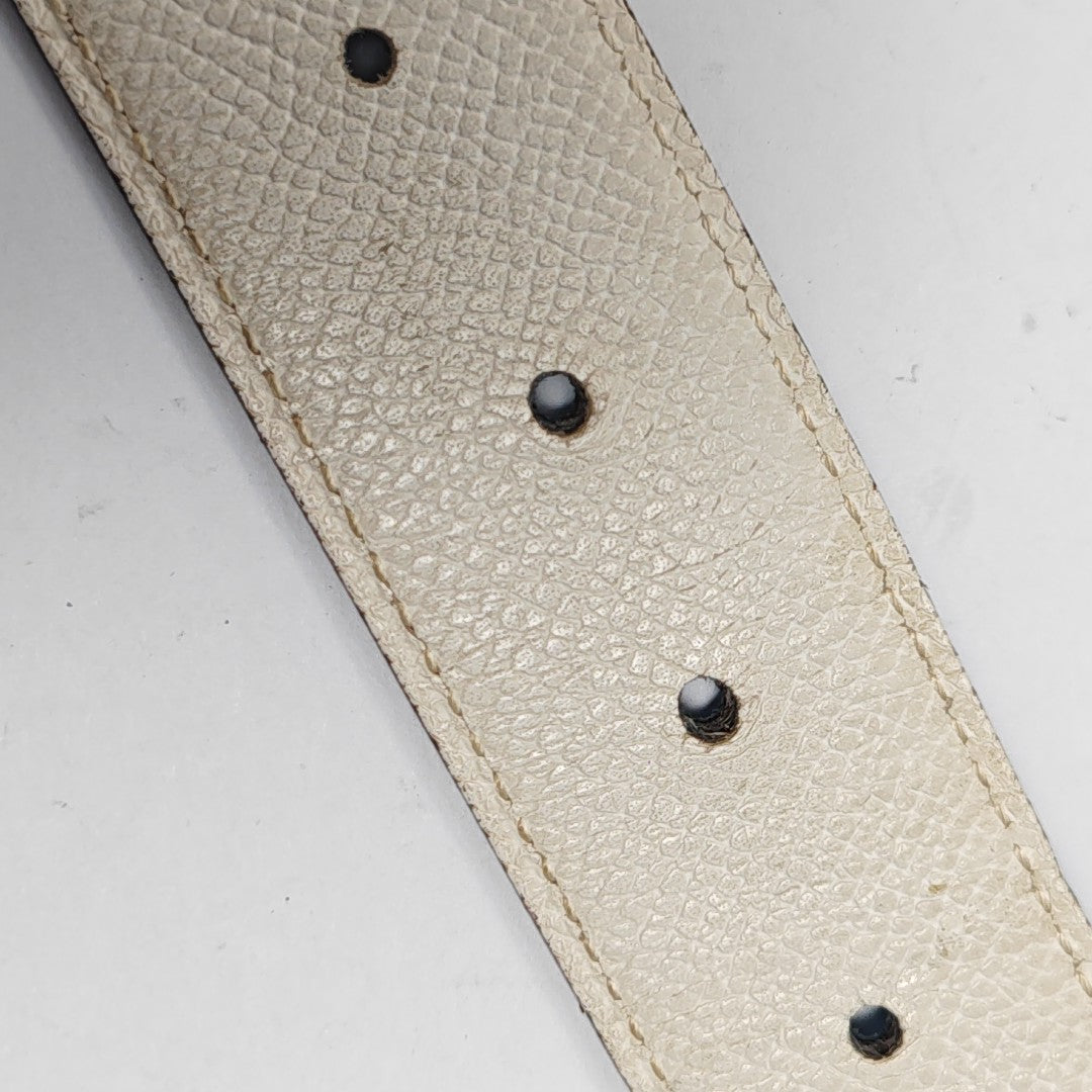 Leather Belt Blue