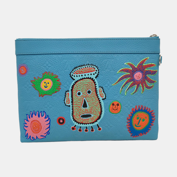 Monogram Calfskin Blue
