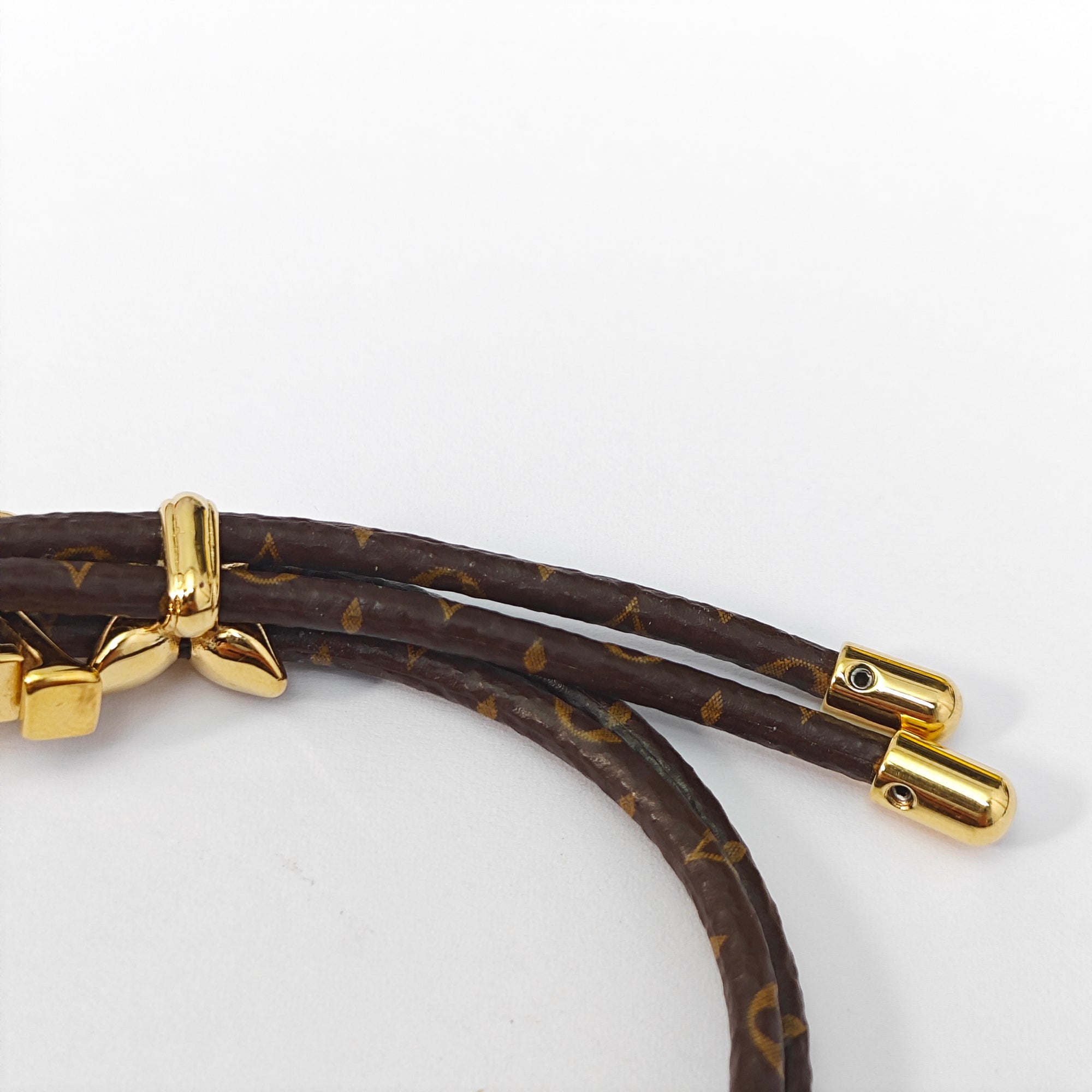 Gold Plated Brown Bracelet