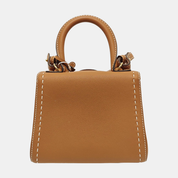 Brillant Mini Calfskin Brown