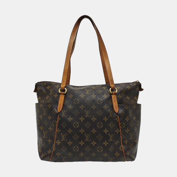 TOTALLY MM Monogram Coated Canvas Brown
