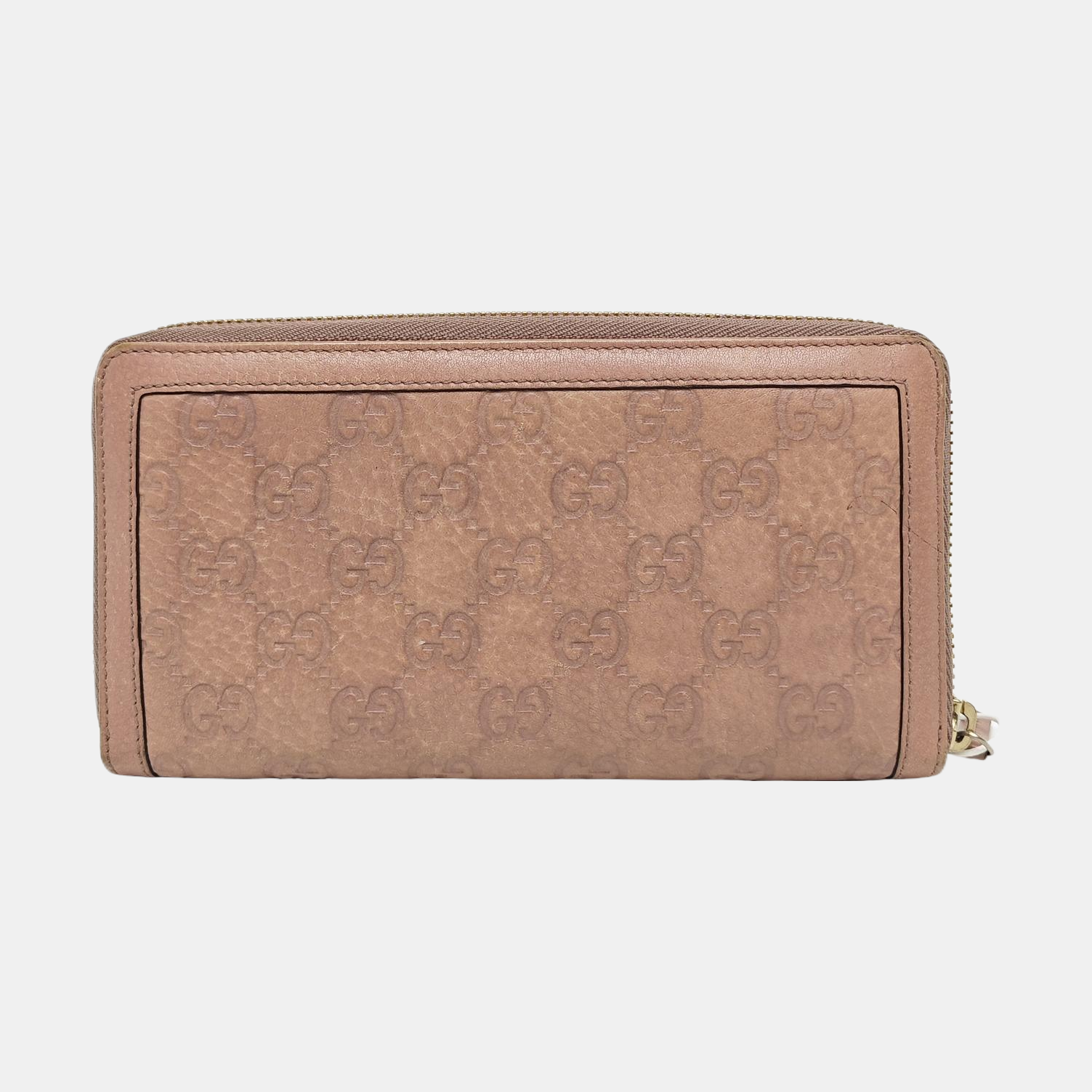 Monogram Calfskin Wallet Pink