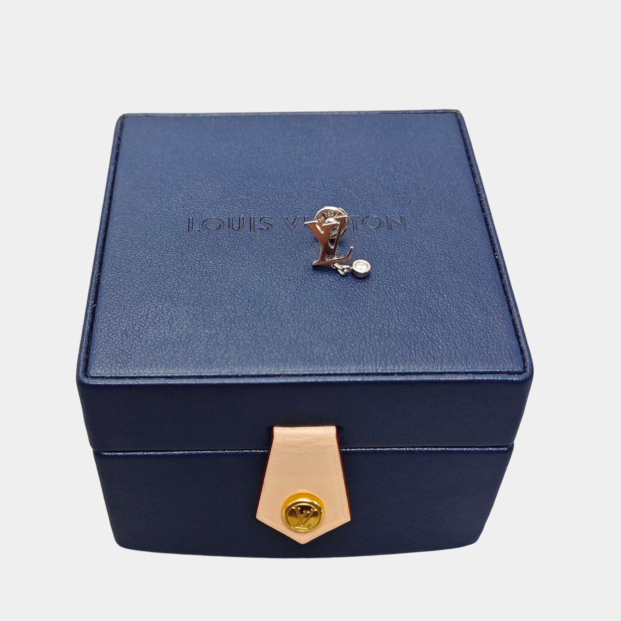 IDYLLE BLOSSOM 18k Gold Silver Stud Earrings