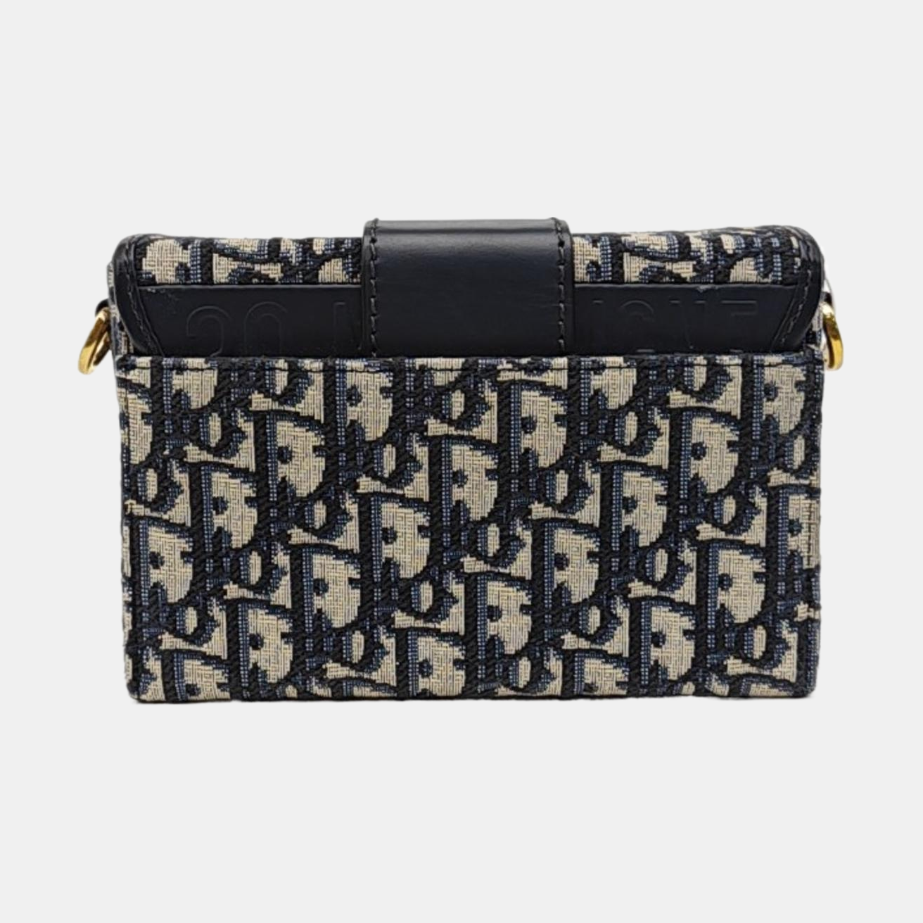30 Montaigne Oblique Canvas Blue