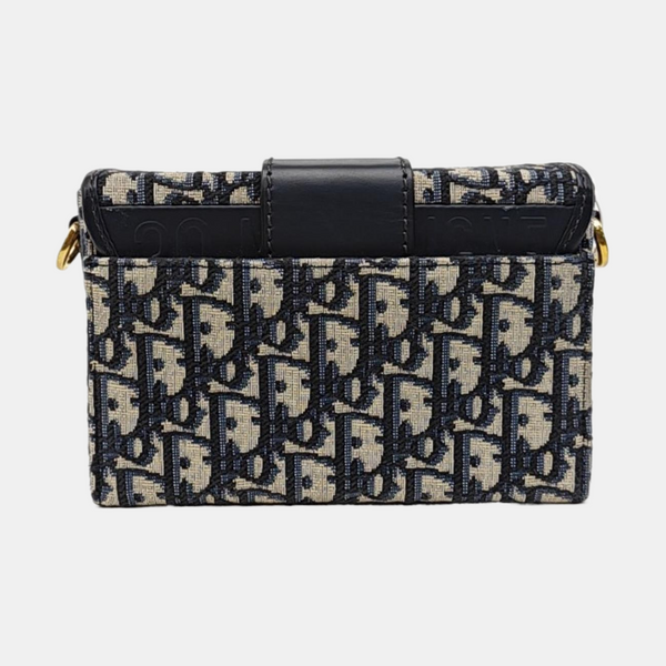 30 Montaigne Oblique Canvas Blue