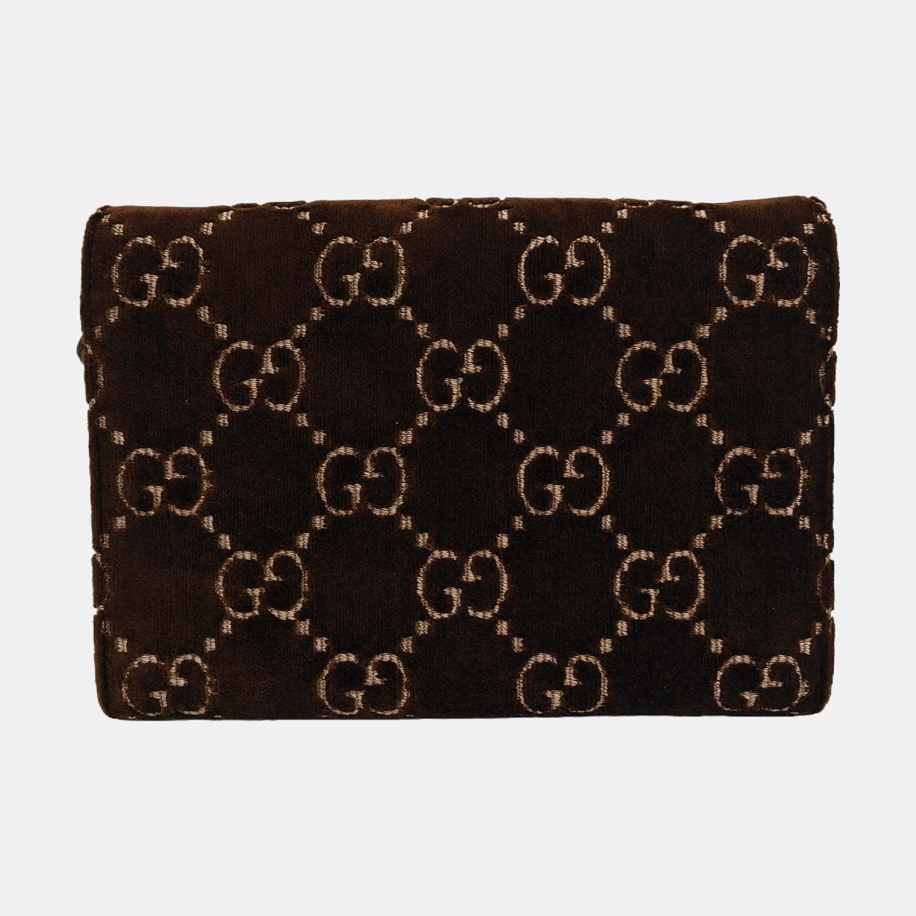 Dionysus Mini Monogram Velvet Brown