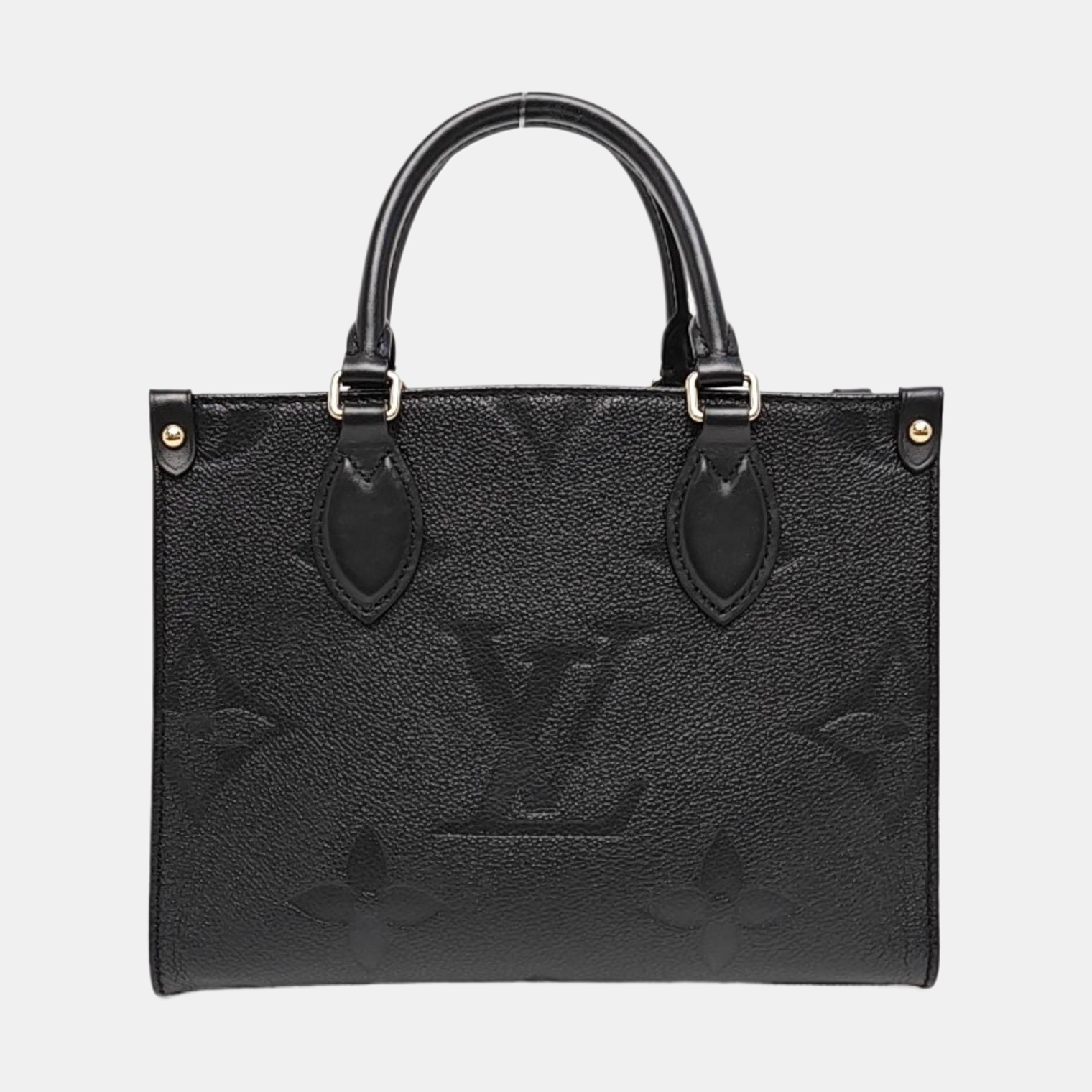ONTHEGO PM Monogram Calfskin Black