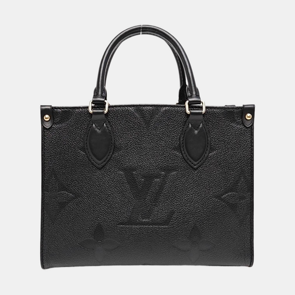 ONTHEGO PM Monogram Calfskin Black