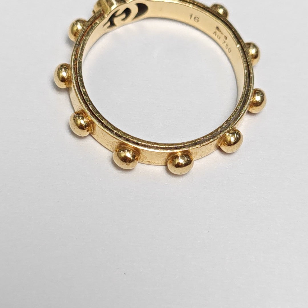 18k Gold Ring HK 16