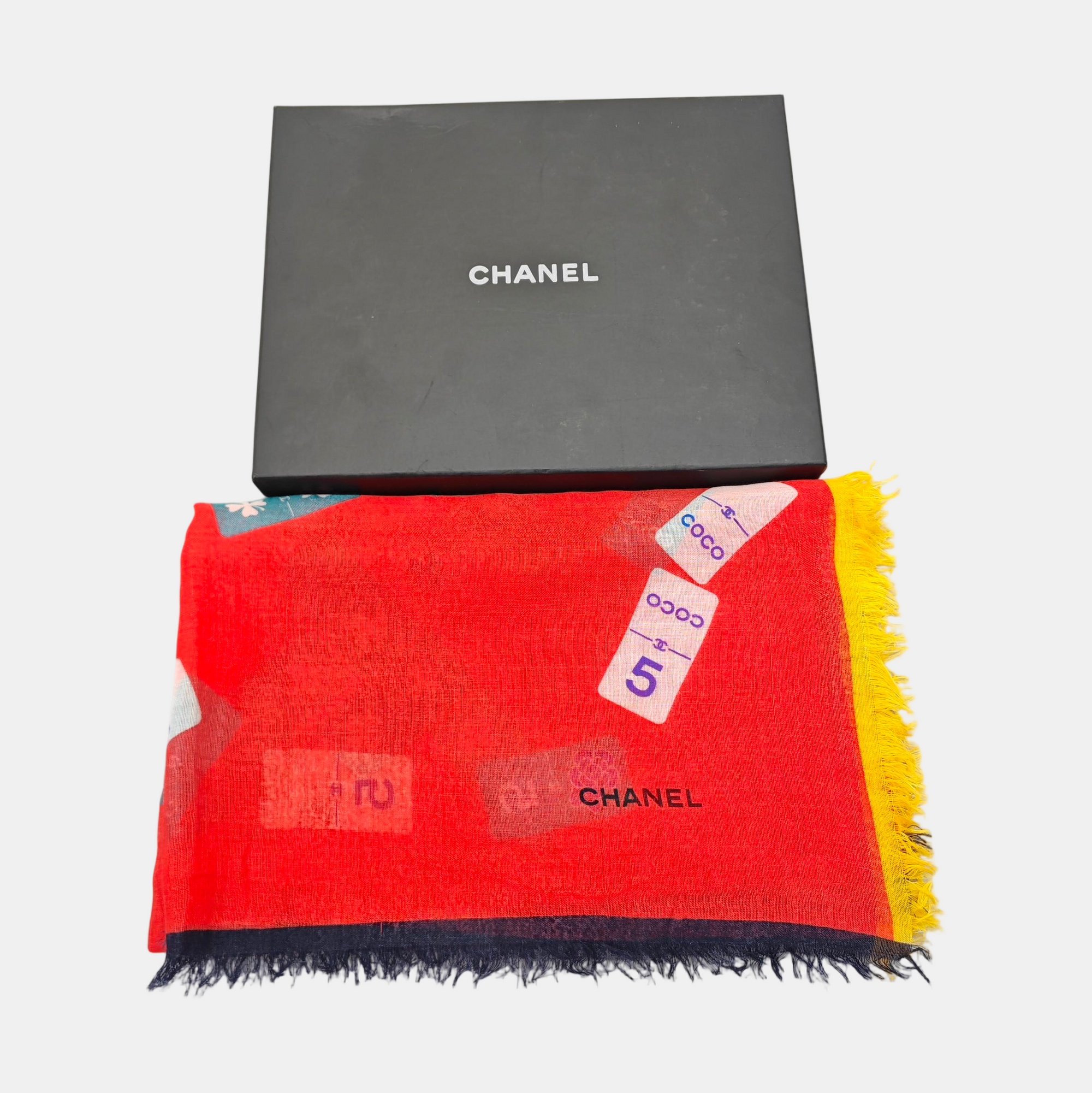 Cashmere Scarf Red