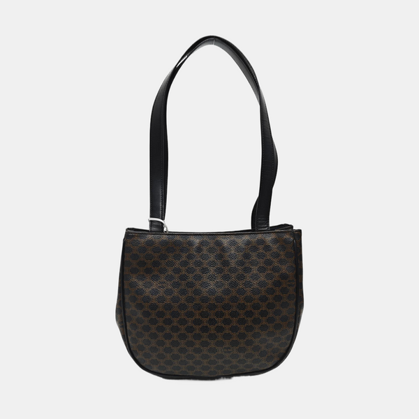 MACADAM TOP HANDLE COSMETIC BAGS Coated Canvas Black