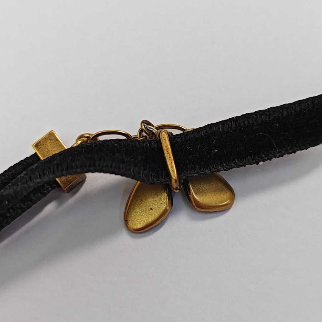 Synthetic Crystal Black Necklace