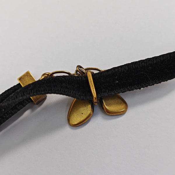 Synthetic Crystal Black Necklace