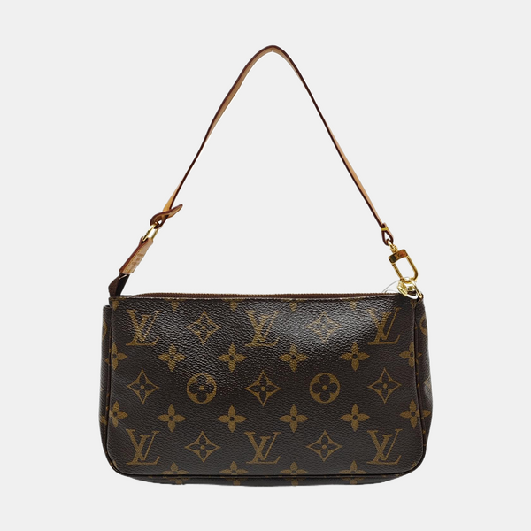 ACCESSOIRES Monogram Coated Canvas Brown