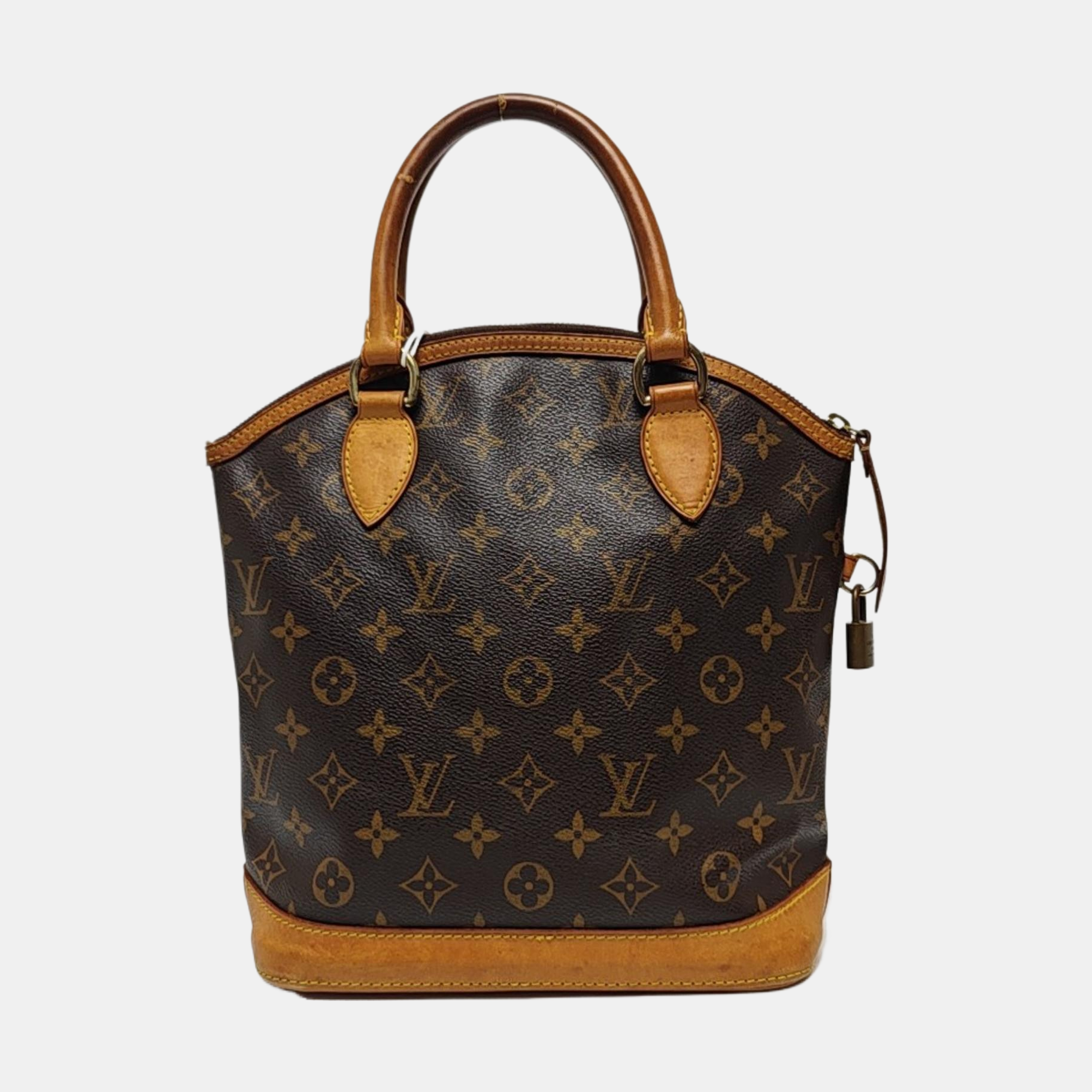 LOCKIT PM Monogram Coated Canvas Brown