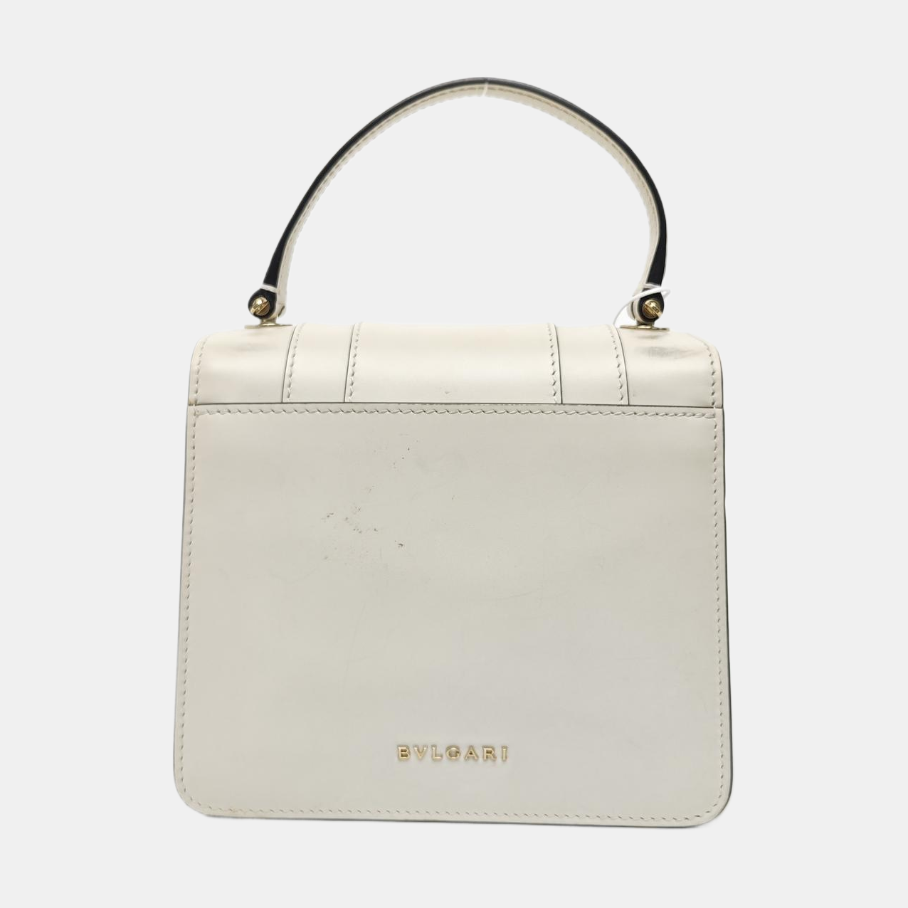SERPENTI FOREVER Small Calfskin White