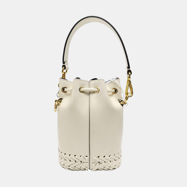 Mon Tresor Mini Calfskin White