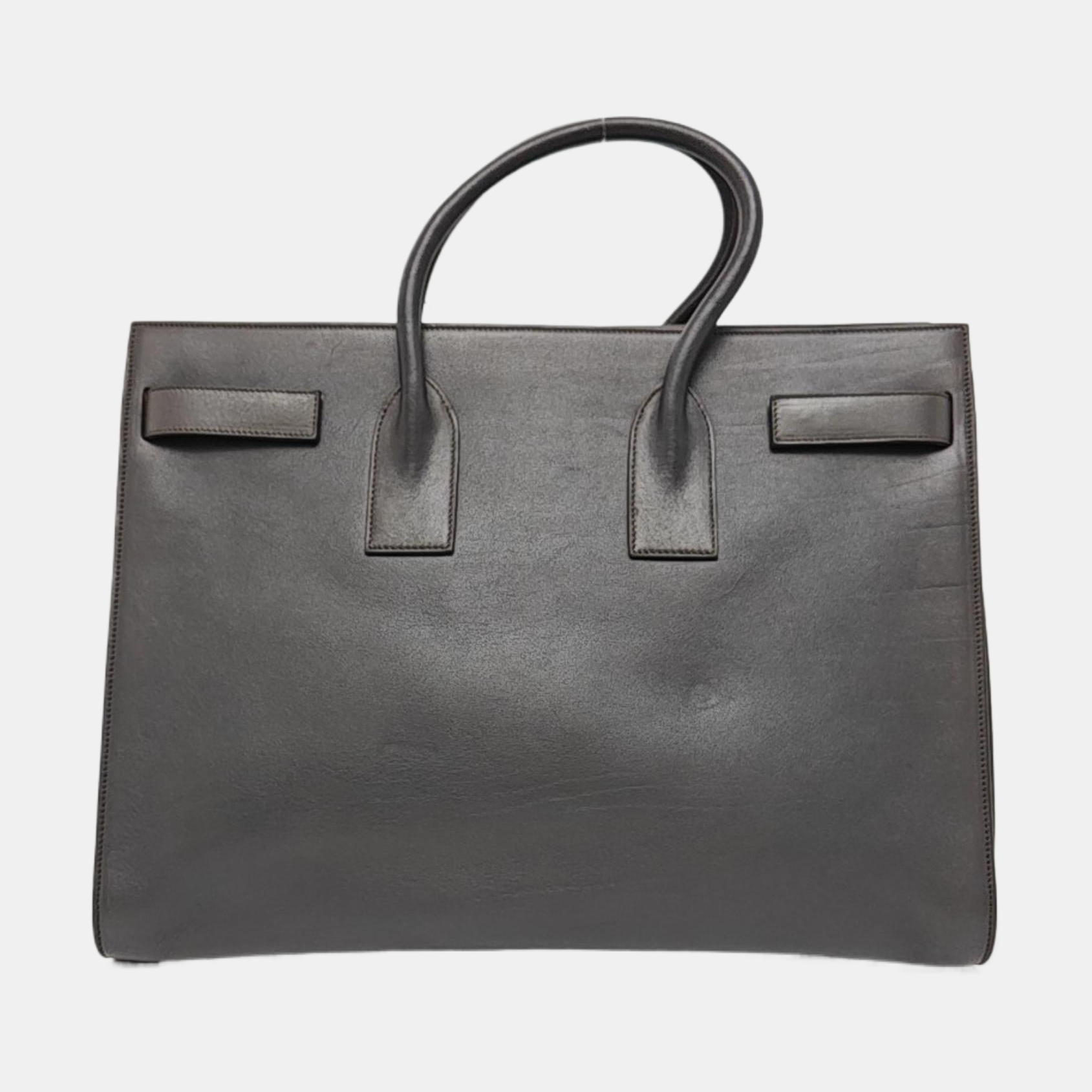 SAC DE JOUR Large Calfskin Gray