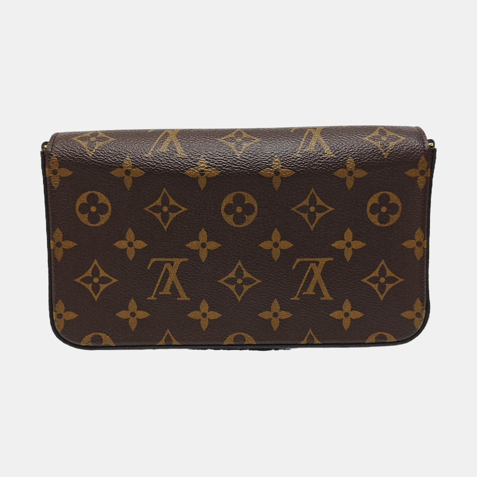 FÉLICIE Monogram Coated Canvas Brown