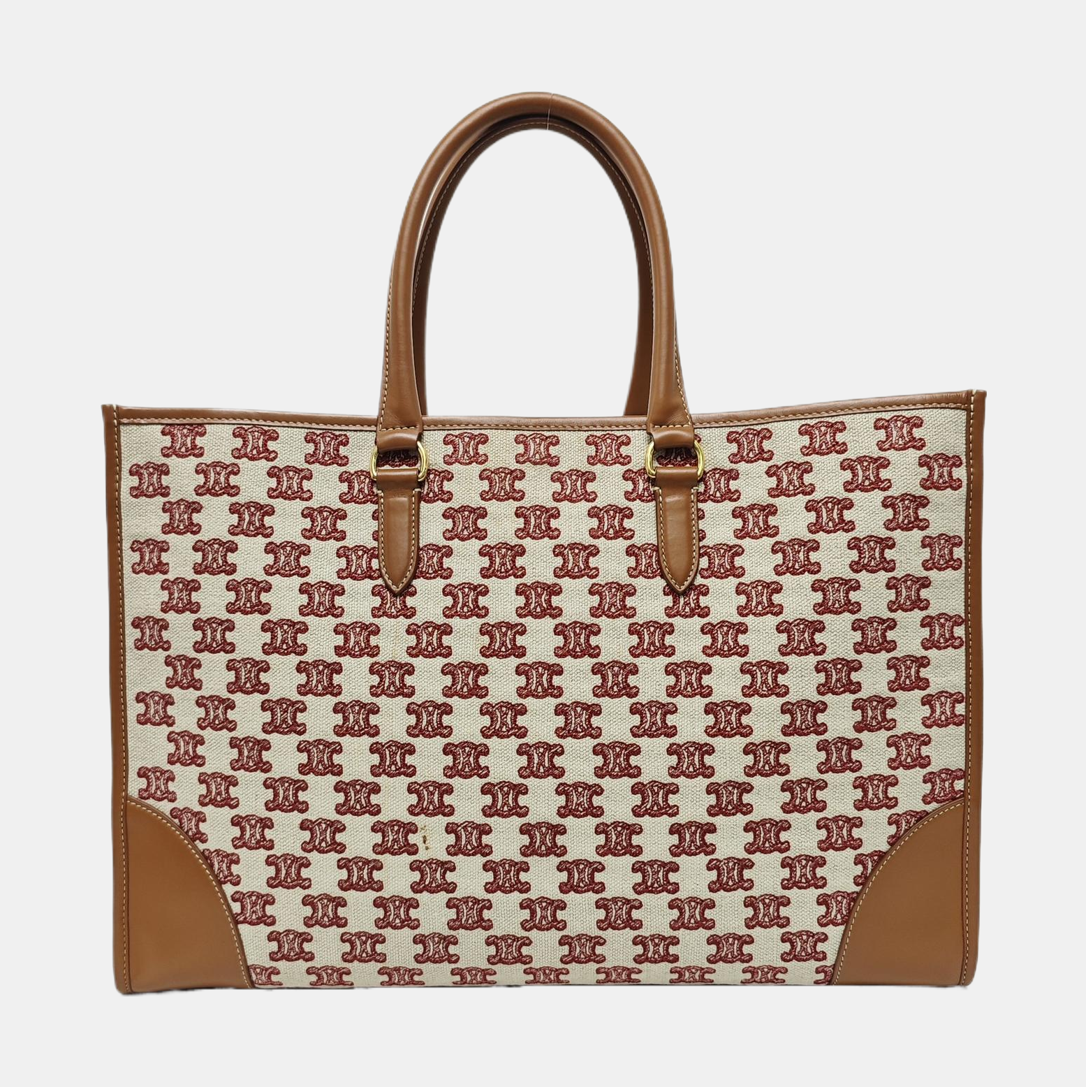 Fabric Tote Bag Red