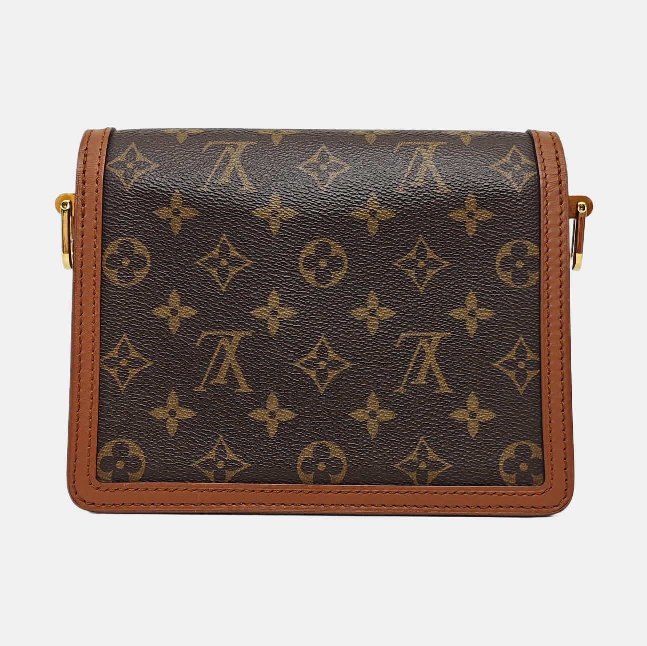 DAUPHINE Mini Coated Canvas Brown