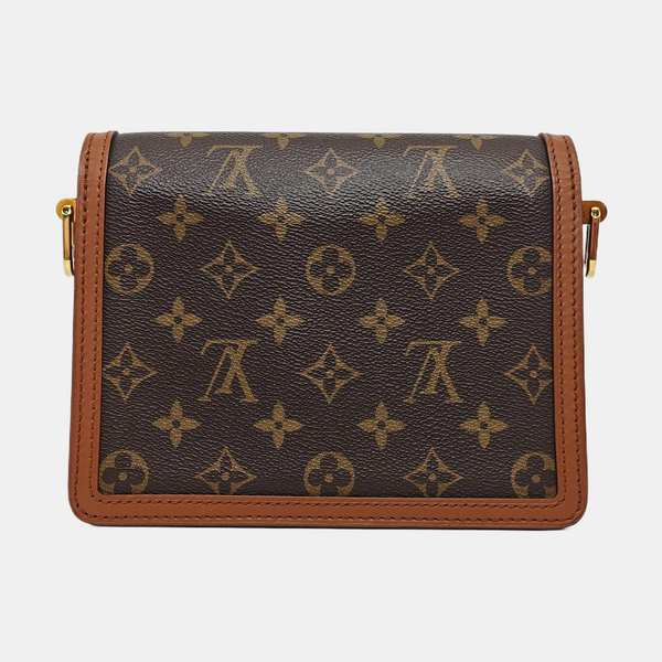 DAUPHINE Mini Coated Canvas Brown