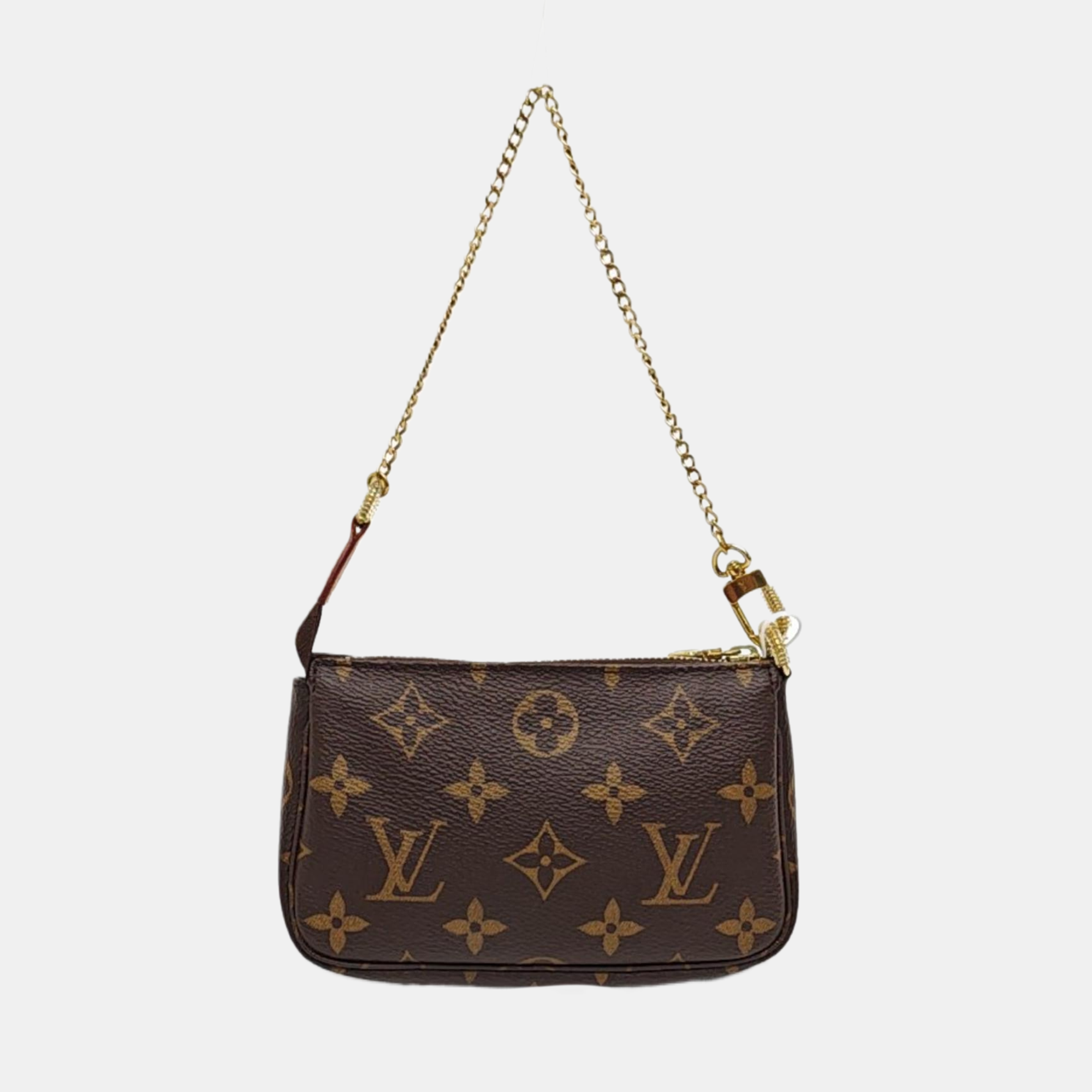 ACCESSOIRES Mini Monogram Coated Canvas Brown