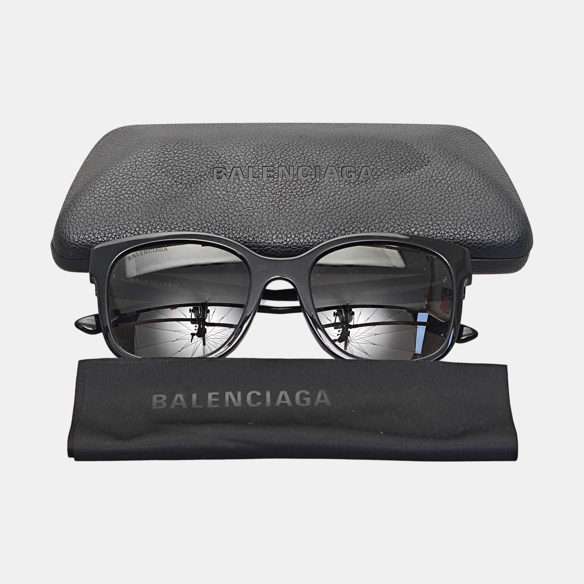 Synthetic Sunglasses Black