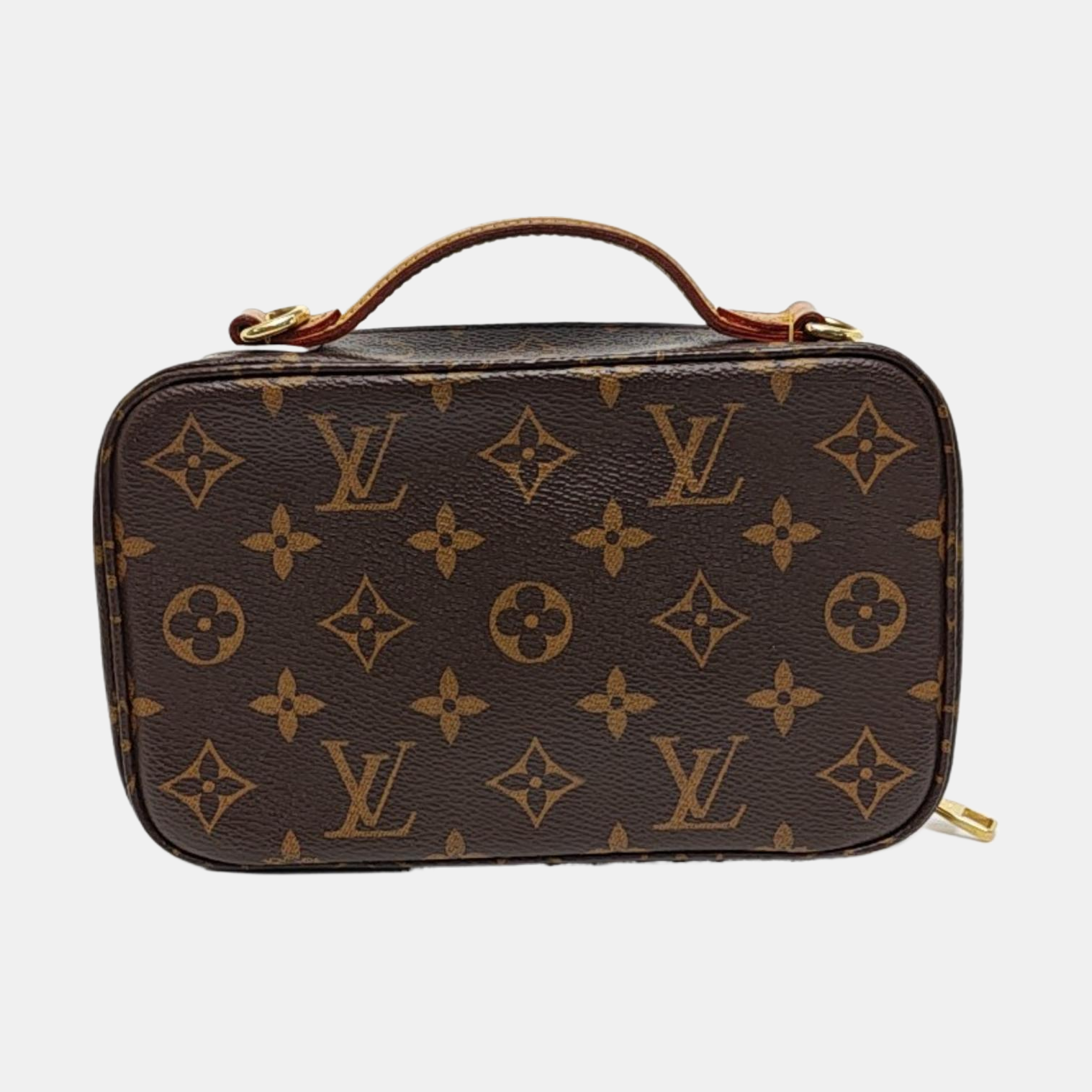 UTILITY Monogram Coated Canvas Brown