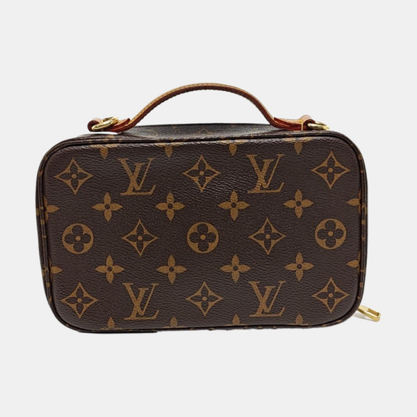 UTILITY Monogram Coated Canvas Brown
