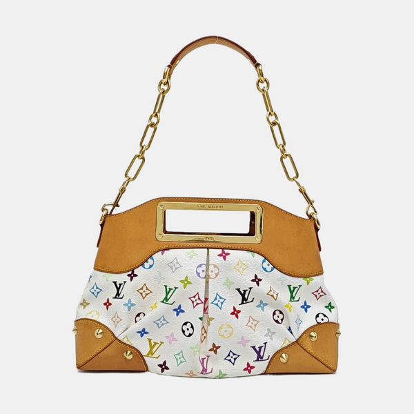 LV × TM JUDY MM Monogram Coated Canvas White