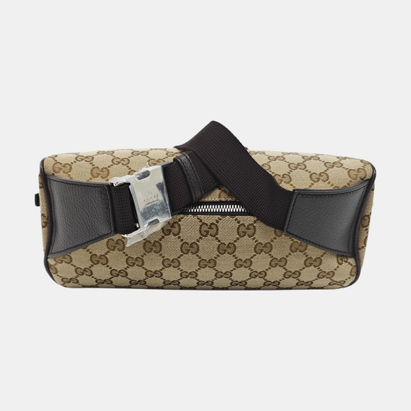 Monogram Canvas Belt Bag Beige